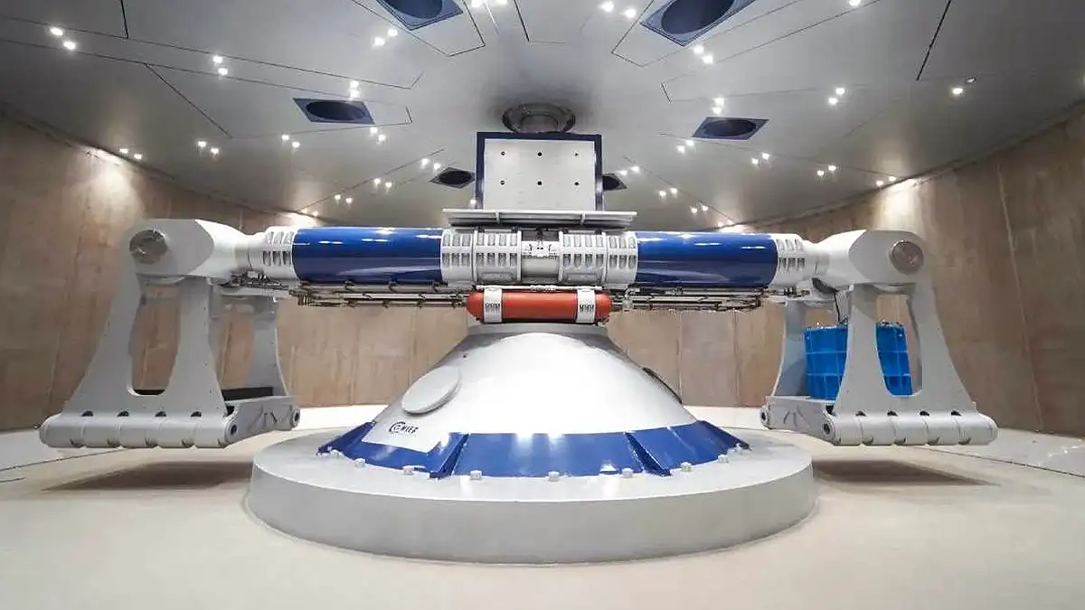 Instalação CHIEF na China, a centrífuga de hipergravidade mais poderosa do mundo para compressão de espaço-tempo.